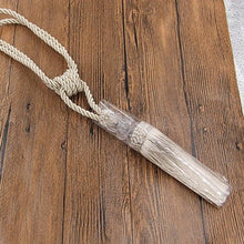 将图片加载到图库查看器，Tassel Curtain Tieback Crystal Bead Hanging Ball Tie Room Accessories Holder Buckle Rope Bandage Holdback Window Shade Curtain Tie Back Tassel Tie Backs for Curtain Beautiful Curtain Holdback Rope
