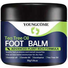 Load image into Gallery viewer, Tea Tree Oil Foot Balm Moisturizer for Dry Feet
