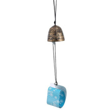将图片加载到图库查看器，Temple Bell Pendant Lucky Wind Chimes Japanese Lucky Feng Shui Small Wind Chime Sound Clapper Home Garden Outdoor Decor Gift Cast Iron Outdoor For Good Luck Home Garden Patio Hanging Decoration Gift
