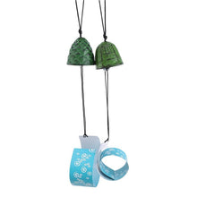 将图片加载到图库查看器，Temple Bell Pendant Lucky Wind Chimes Japanese Lucky Feng Shui Small Wind Chime Sound Clapper Home Garden Outdoor Decor Gift Cast Iron Outdoor For Good Luck Home Garden Patio Hanging Decoration Gift
