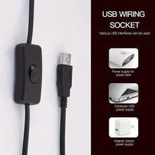 Load image into Gallery viewer, The Gothic Crow USB Port Lamp
