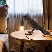 Load image into Gallery viewer, The Gothic Crow USB Port Lamp
