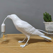 Load image into Gallery viewer, The Gothic Crow USB Port Lamp
