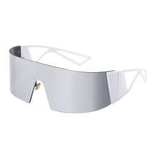 Load image into Gallery viewer, The New Sports Polarized Sunglasses UV400 Outdoor Cycling Glasses Sunglasses For Women &amp; Men New Blue Frame Rimless Rectangle Shape  Sun Glasses For Unisex Design New Mirrored Wind Proof Sport Eyeglasses For Sunglasses

