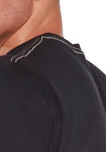 Load image into Gallery viewer, Men's Bamboo Viscose/Organic Cotton Short Sleeve Contrast Stitch T-Shirt
