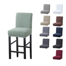将图片加载到图库查看器，Thick Soft Modern Style Spandex elastic Chair Cover Solid Seat Covers for Bar Stool Chairs Slipcover Home Hotel Banquet Dining Chair Decoration For Liveing room
