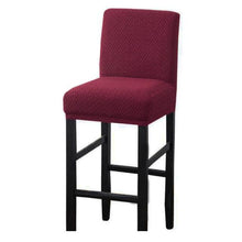 将图片加载到图库查看器，Thick Soft Modern Style Spandex elastic Chair Cover Solid Seat Covers for Bar Stool Chairs Slipcover Home Hotel Banquet Dining Chair Decoration For Liveing room
