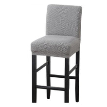 将图片加载到图库查看器，Thick Soft Modern Style Spandex elastic Chair Cover Solid Seat Covers for Bar Stool Chairs Slipcover Home Hotel Banquet Dining Chair Decoration For Liveing room
