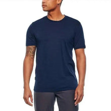 将图片加载到图库查看器，Thick Wool T shirt For Men's Base Layer Modern Shirt Wicking Breathable Quick Dry Anti-Odor With Many Colors Men's Solid Regular Fit T-Shirt Men's Half Sleeves Round Neck T-Shirt
