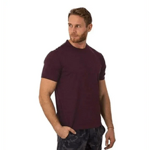 将图片加载到图库查看器，Thick Wool T shirt For Men's Base Layer Modern Shirt Wicking Breathable Quick Dry Anti-Odor With Many Colors Men's Solid Regular Fit T-Shirt Men's Half Sleeves Round Neck T-Shirt
