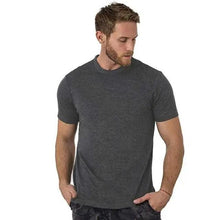 将图片加载到图库查看器，Thick Wool T shirt For Men's Base Layer Modern Shirt Wicking Breathable Quick Dry Anti-Odor With Many Colors Men's Solid Regular Fit T-Shirt Men's Half Sleeves Round Neck T-Shirt
