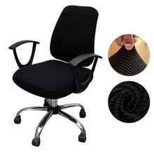 Load image into Gallery viewer, Thicken Solid Office Computer Chair Cover Spandex Split Seat Cover Universal Office Anti-dust Armchair Cover Protective &amp; Stretchable Universal Chair Covers Stretch Rotating Chair Slipcover
