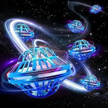 Load image into Gallery viewer, 3rd Gen UFO Rotating Flying Toy with Vibrant LED Illumination
