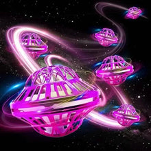 Load image into Gallery viewer, 3rd Gen UFO Rotating Flying Toy with Vibrant LED Illumination
