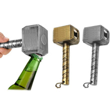Load image into Gallery viewer, Thor Hammer Mjolnir Inspired Bottle Opener
