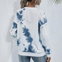 将图片加载到图库查看器，Tie Dye Round Neck Sweatshirt
