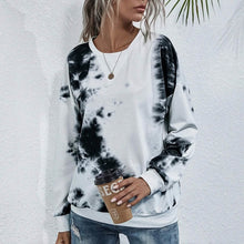 将图片加载到图库查看器，Tie Dye Round Neck Sweatshirt
