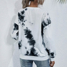 将图片加载到图库查看器，Tie Dye Round Neck Sweatshirt
