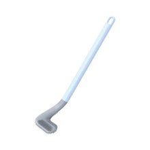 将图片加载到图库查看器，Toilet Brush Toilet Holder Set For Bathroom Flexible Soft Bristles Brushes With Drying Holder Set Bathroom Accessories Toilet Brush Set, Silicone Toilet Brush With Holder Wall Mounted With Toilet Bowl Brush And Holder Bendable Brush Head Holder Quickly
