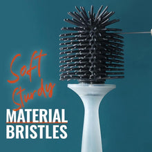 Load image into Gallery viewer, Toilet Brush with Toilet Cleaner Dispenser Easily Clean Dead Corner Bathroom Cleaning Accessories Toilet Brush With Holder Set Toilet Bowl Cleaner Brush With Soap Dispense
