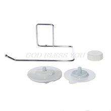 将图片加载到图库查看器，Toilet Paper Holder Bathroom Suction Hanger Tissue Rack Kitchen Towel Hook Powerful Vacuum Suction Cup Toilet Paper Roll Holder Wall Mount Towel Tissue Rack For Bathroom And Kitchen-Drill Free
