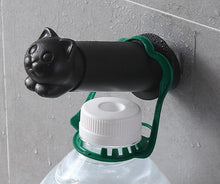 Load image into Gallery viewer, Toilet Paper Holder Cat Kitchen Roll Holder Adhesive Wall Towel Rack Creative Bathroom Tissue Hanger Paper Towel Holder Toliet Paper Holder

