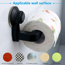Load image into Gallery viewer, Toilet Paper Holder Super Storage Suction Cup Wall Mount Removable Rack Suction Cup Toilet Paper Holder  Wall Mount Plastic Tissue Roll Dispenser For Bathroom And Kitchen
