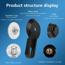Load image into Gallery viewer, Toilet Paper Holder Super Storage Suction Cup Wall Mount Removable Rack Suction Cup Toilet Paper Holder  Wall Mount Plastic Tissue Roll Dispenser For Bathroom And Kitchen
