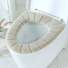 将图片加载到图库查看器，Toilet Seat Soft Thick Washable Cover Pad Protector
