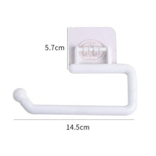 Load image into Gallery viewer, Toilet Wall Mount Toilet Paper Holder Stainless Steel Bathroom Kitchen Roll Paper Accessory Tissue Towel Accessories  Holders Modern Paper Roll Holder Wall Mount Tissue Roll Rack
