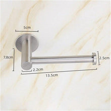 Load image into Gallery viewer, Toilet Wall Mount Toilet Paper Holder Stainless Steel Bathroom Kitchen Roll Paper Accessory Tissue Towel Accessories  Holders Modern Paper Roll Holder Wall Mount Tissue Roll Rack
