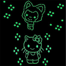 Load image into Gallery viewer, Top Quality 50pcs 3D Stars Glow In The Dark Wall Stickers Luminous Fluorescent Wall Stickers For Kids Baby Room Bedroom Ceiling Home Decor
