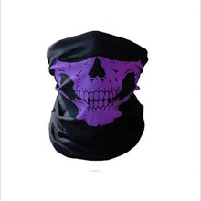 将图片加载到图库查看器，Top Quality Cycling Mask Headwear Halloween Skull Wrap Scarf Warm Washable Headband Breathable Running Bandana Outdoor Sports Equipment

