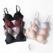 Load image into Gallery viewer, Seamless Bras for Women Push Up Bra No Wire Brassiere A B Cup Underwear Bra Three Quarters 3/4 Cup Thin Soft Sexy
