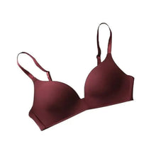 Load image into Gallery viewer, Seamless Bras for Women Push Up Bra No Wire Brassiere A B Cup Underwear Bra Three Quarters 3/4 Cup Thin Soft
