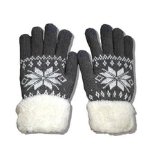 Load image into Gallery viewer, Touchscreen Thick Knitted Full Finger Women Gloves Classic Warm Soft Stylish Gloves For Women
