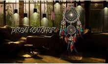 将图片加载到图库查看器，Traditional Handicrafts Original Five-ring Dream-catcher Pendant Pure Handicraft Production Fengling Hanging Feathers Ornament Creative Gifts Home Wall Decoration Girls
