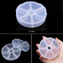 将图片加载到图库查看器，Transparent Plastic Storage Jewelry Box Compartment Adjustable Container For Beads Earring Box For Jewelry Rectangle Box Case Storage Container for Jewelry Beads Earring
