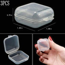 将图片加载到图库查看器，Transparent Plastic Storage Jewelry Box Compartment Adjustable Container For Beads Earring Box For Jewelry Rectangle Box Case Storage Container for Jewelry Beads Earring
