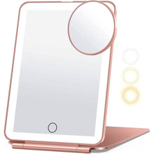 Load image into Gallery viewer, Travel Makeup Mirror with 10X Magnifying Mirror
