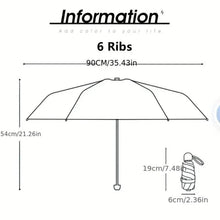 将图片加载到图库查看器，Travel Mini Umbrella for Purse
