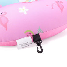 Load image into Gallery viewer, Travel U Shape Neck Pillow Reading Sleeping Long Flights Road Trips Microbead Neck Rest Support Cushion Portable Feather Soft Microfiber Neck Pillow Travel Pillow U-Shaped Neck Pillow Ultra Soft Comfortable Cushion for Neck Support Super for Home Office
