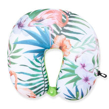 Load image into Gallery viewer, Travel U Shape Neck Pillow Reading Sleeping Long Flights Road Trips Microbead Neck Rest Support Cushion Portable Feather Soft Microfiber Neck Pillow Travel Pillow U-Shaped Neck Pillow Ultra Soft Comfortable Cushion for Neck Support Super for Home Office
