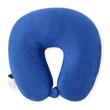 Load image into Gallery viewer, Travel U Shape Neck Pillow Reading Sleeping Long Flights Road Trips Microbead Neck Rest Support Cushion Portable Feather Soft Microfiber Neck Pillow Travel Pillow U-Shaped Neck Pillow Ultra Soft Comfortable Cushion for Neck Support Super for Home Office
