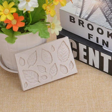 将图片加载到图库查看器，Tree Leaf Mold Silicone Fondant Cake Decorating Tools Chocolate Baking Mould 3D Sugarcraft  Homemade Bakeware 3D Leaf Silicone Mold For Chocolate Candy Sugar Craft Cake Decoration Cupcake Decoration
