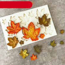 将图片加载到图库查看器，Tree Leaf Mold Silicone Fondant Cake Decorating Tools Chocolate Baking Mould 3D Sugarcraft  Homemade Bakeware 3D Leaf Silicone Mold For Chocolate Candy Sugar Craft Cake Decoration Cupcake Decoration
