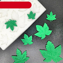将图片加载到图库查看器，Tree Leaf Mold Silicone Fondant Cake Decorating Tools Chocolate Baking Mould 3D Sugarcraft  Homemade Bakeware 3D Leaf Silicone Mold For Chocolate Candy Sugar Craft Cake Decoration Cupcake Decoration
