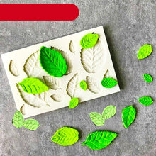 将图片加载到图库查看器，Tree Leaf Mold Silicone Fondant Cake Decorating Tools Chocolate Baking Mould 3D Sugarcraft  Homemade Bakeware 3D Leaf Silicone Mold For Chocolate Candy Sugar Craft Cake Decoration Cupcake Decoration
