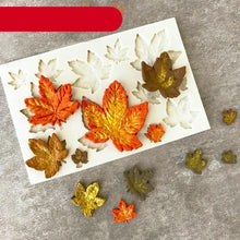 将图片加载到图库查看器，Tree Leaf Mold Silicone Fondant Cake Decorating Tools Chocolate Baking Mould 3D Sugarcraft  Homemade Bakeware 3D Leaf Silicone Mold For Chocolate Candy Sugar Craft Cake Decoration Cupcake Decoration
