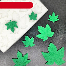 将图片加载到图库查看器，Tree Leaf Mold Silicone Fondant Cake Decorating Tools Chocolate Baking Mould 3D Sugarcraft  Homemade Bakeware 3D Leaf Silicone Mold For Chocolate Candy Sugar Craft Cake Decoration Cupcake Decoration

